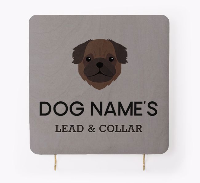 Personalised {breedFullName} Lead & Collar Hanger